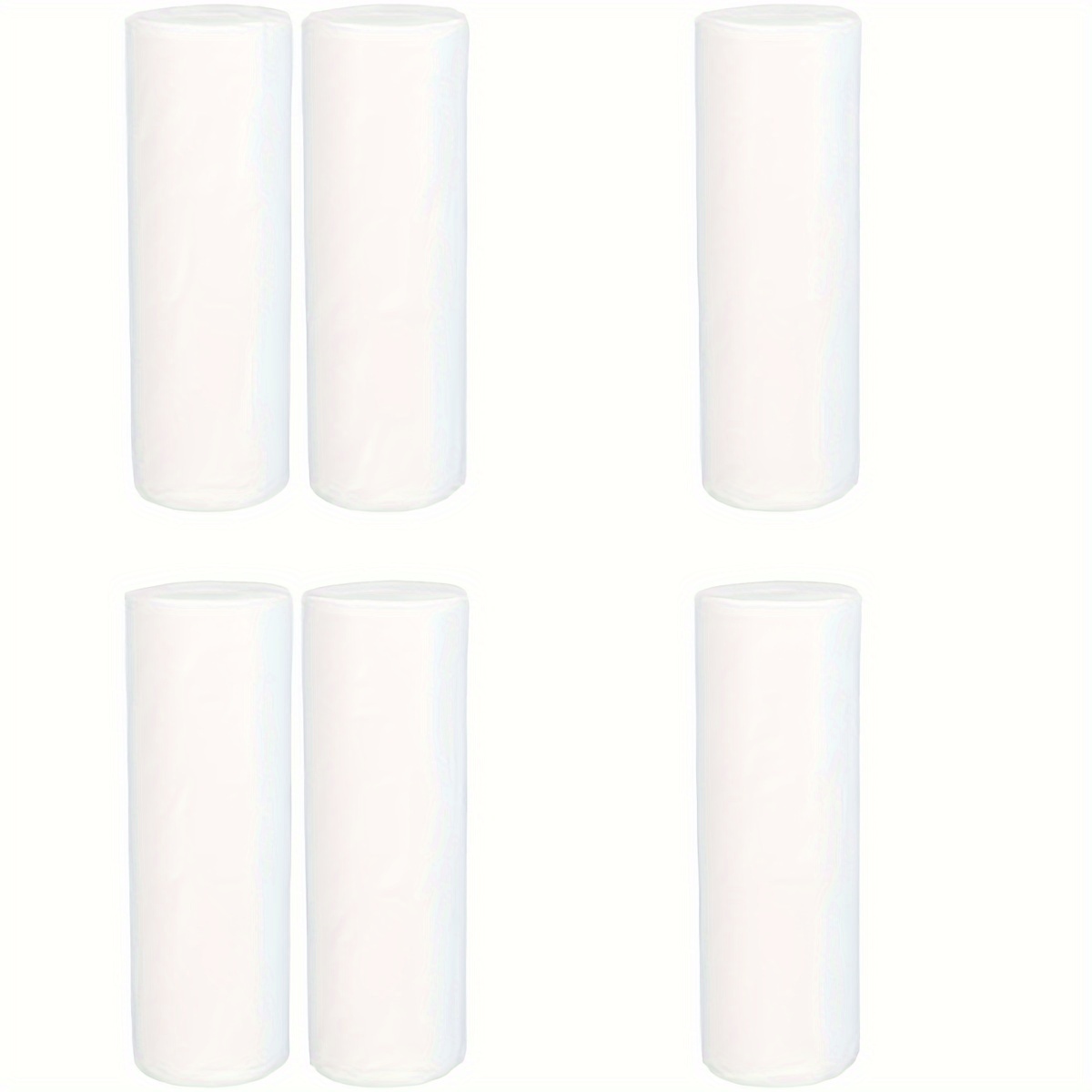 

6pcs 15cm Cylindrical Polystyrene Foam Bricks For Diy Craft And Art Projects