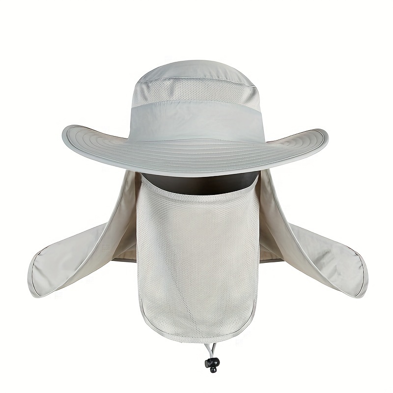1pc Fishing Hat With Upf 50 Sun Protection And Neck Flap For Men And Women  - Jewelry & Accessories - Temu