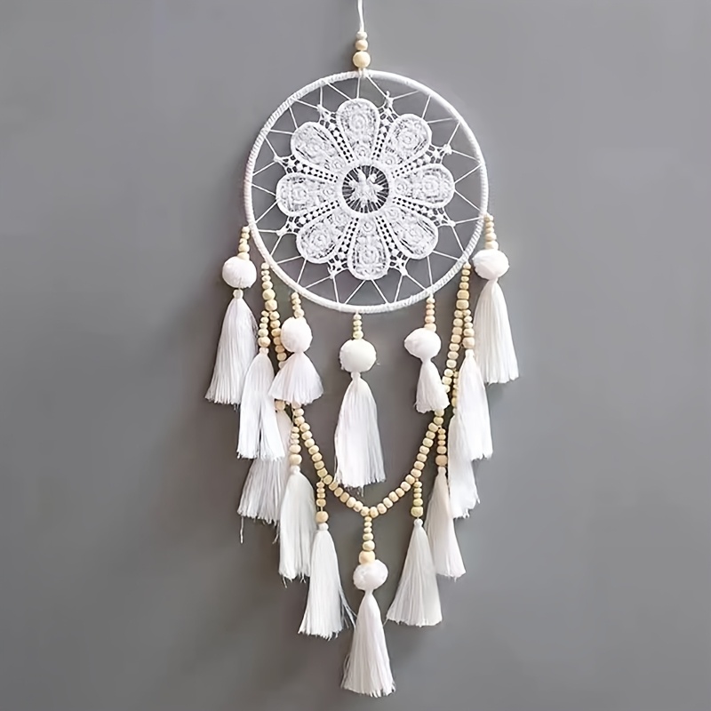 Image of 1 Dreamcatcher Wall Hanging, Bedroom Home Decor For Doors And Windows, Room, Shop, And Hotel Ornament, Birthday Gift