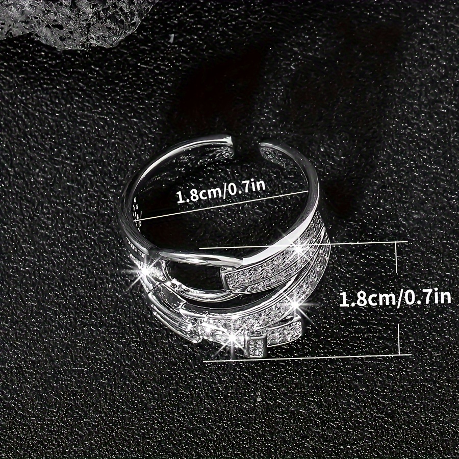 Delicate Circle Belt Buckle Open Ring