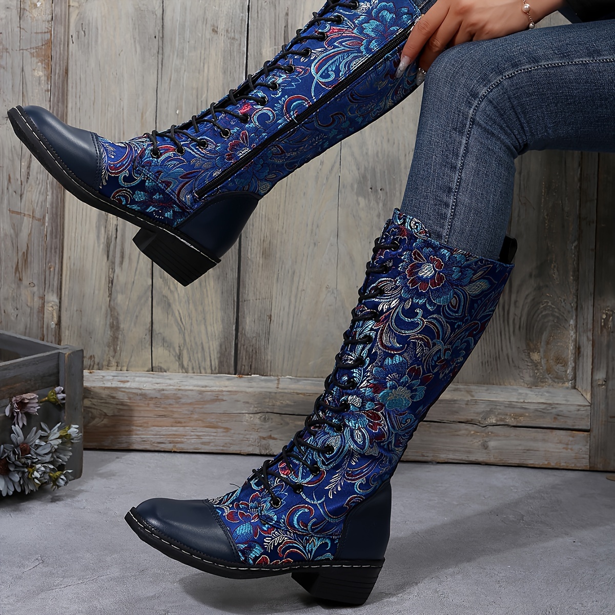 Boot Covers Bohemian Ankle Boots Indiemaison Boho Tribal Ankle