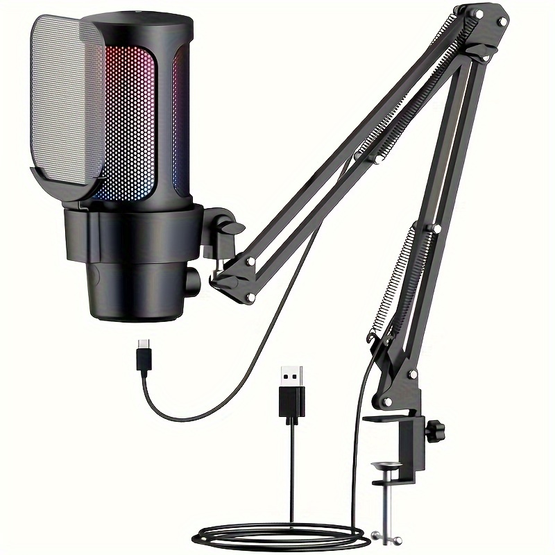 

Usb , Condenser Mic Stand, , Gain , For , , , And