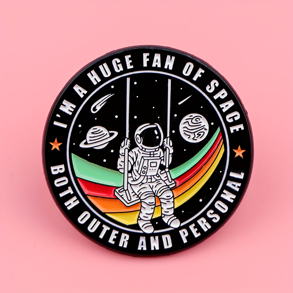 1pc Of Stylish Enamel Pins And Brooches For Decorating Backpacks And Bags, Perfect As A Gift For