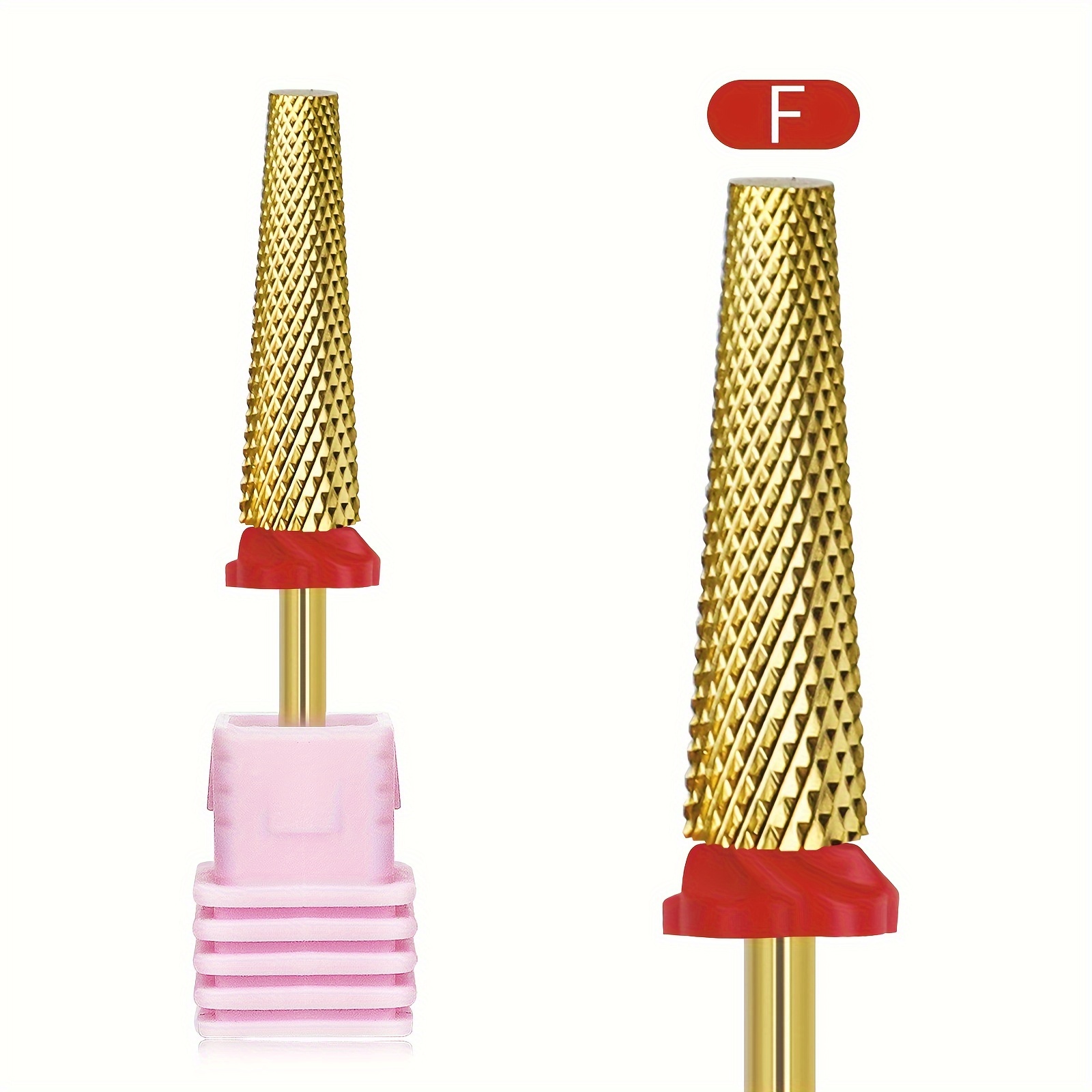 TEMU A 24mm Steel For Nail Drill Bit For Nail Art, Designed For Quickly Removing Dead Skin And