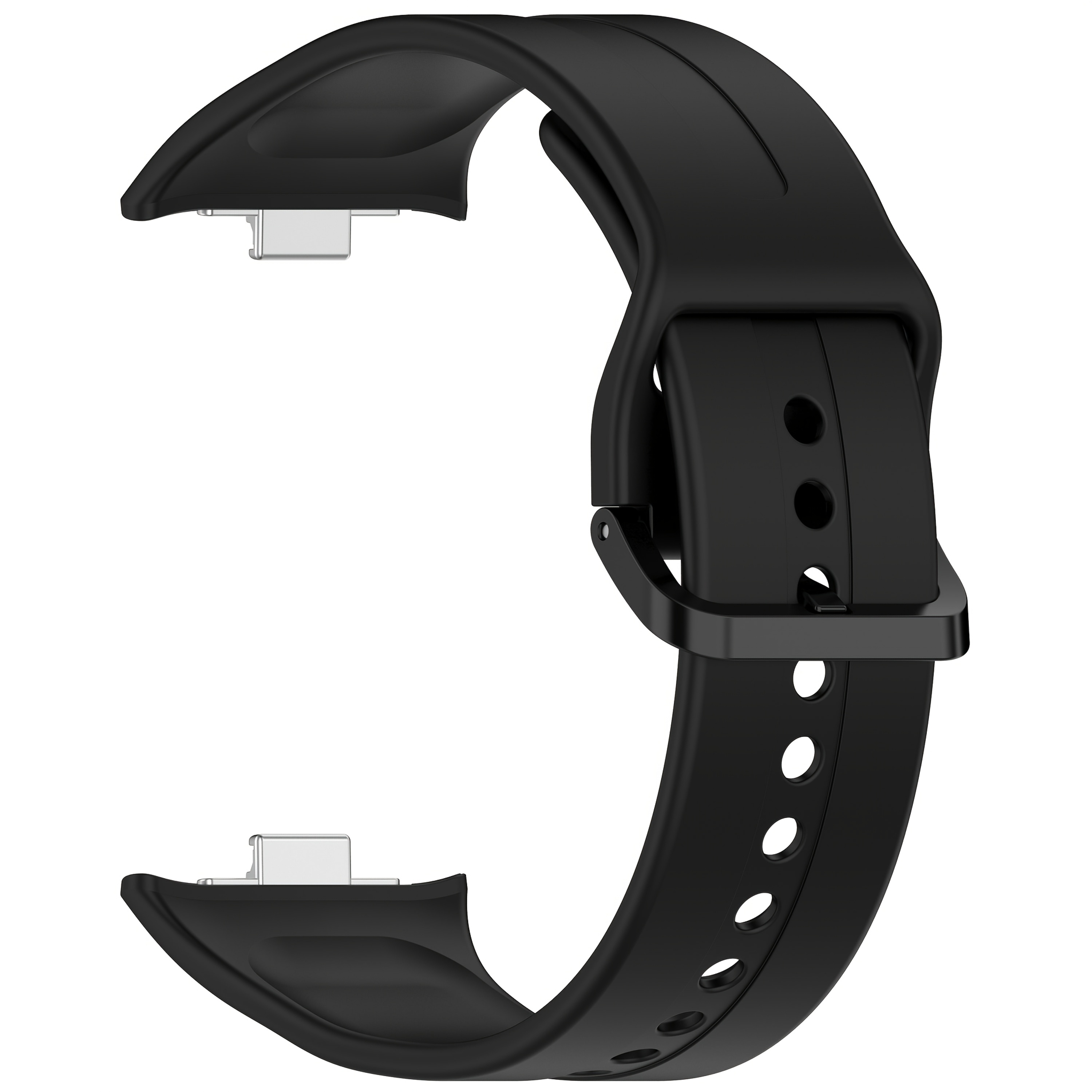 TEMU A Minimalist And Stylish Solid Color Strap, Suitable For Redmi Watch 5/4 And Xiaomi 8/9 Pro, Made Of Silicone For Replacement. It's Lightweight