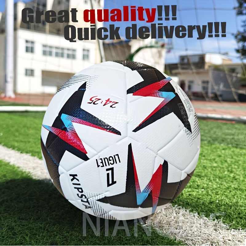 

Adult Soccer Ball 5# - High-quality Pu Leather, Seamless Hot Glue , & Non-slip, Professional Training & Ball For Adults - Ideal For Christmas, , New Year,