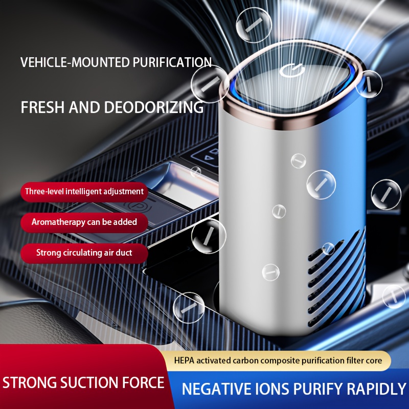 High-end  Air Purifier | Effective In- Air Purification System | Compact and Portable  Air Purifier, Ensuring Fresh and Clean Air Inside the .
