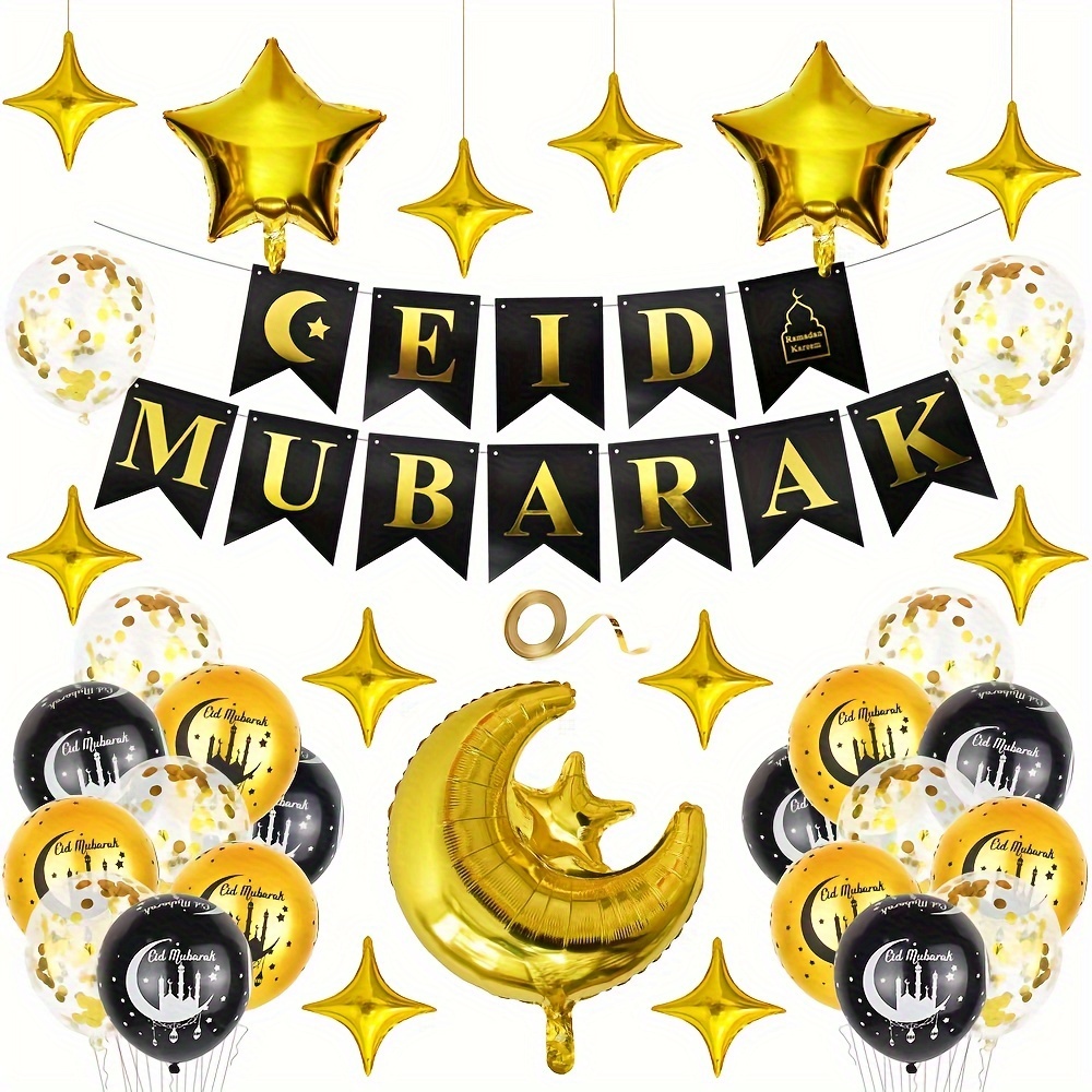 1 Pezzo Decorazioni Ramadan Mubarak Casa Decorazioni Eid - Temu Italy