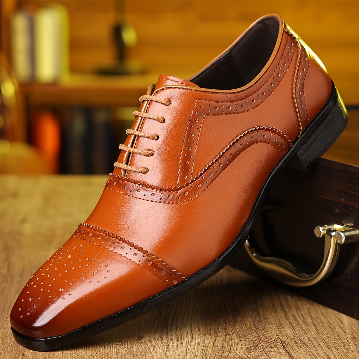 5659 Chaussures de costume uniformes pour hommes