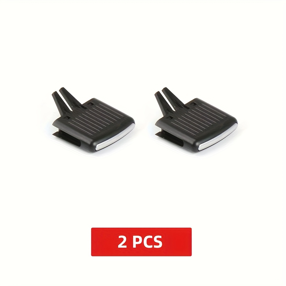 TEMU Abs Material, Automotive Vent Adjustment Clip (2 Packs) To For Jetta Mk5/a5/r32 2006-2010 Universal Air Conditioner Air Outlet Regulator