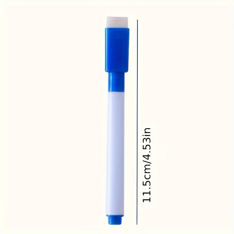 8-Pack Dustless Dry Erase Markers for Whiteboards - Non-Toxic, Quick Dry, Fade Resistant, Multi-Surface Writing Tools for Ages 14+