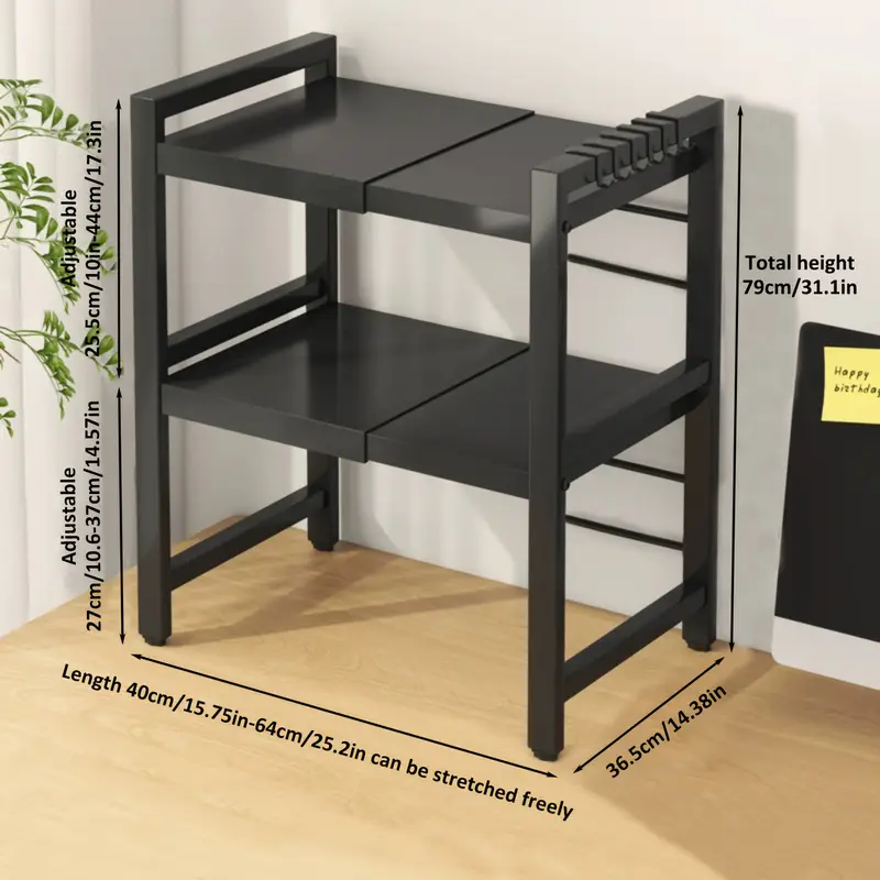 relaxdays Druckertisch Druckerständer Schreibtisch (1-St relaxdays Druckertisch Druckerständer Schreibtisch (1-St