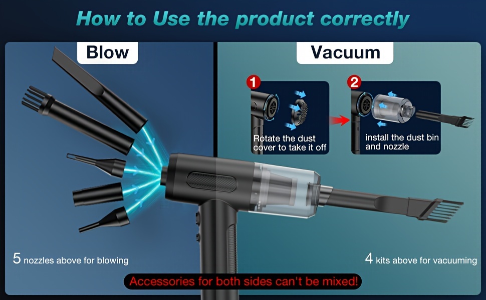 How To Use a Can of Compressed Air Correctly 