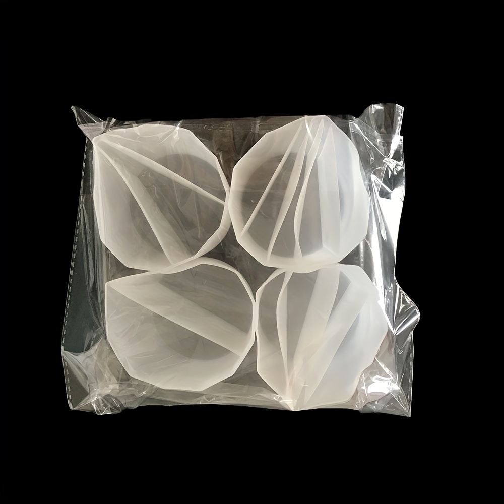 Image of 4pcs Reusable Silicone Pouring Splitter Set With 2-5 Channels, Sectional For Resin, Paints, And In Resin Crafts