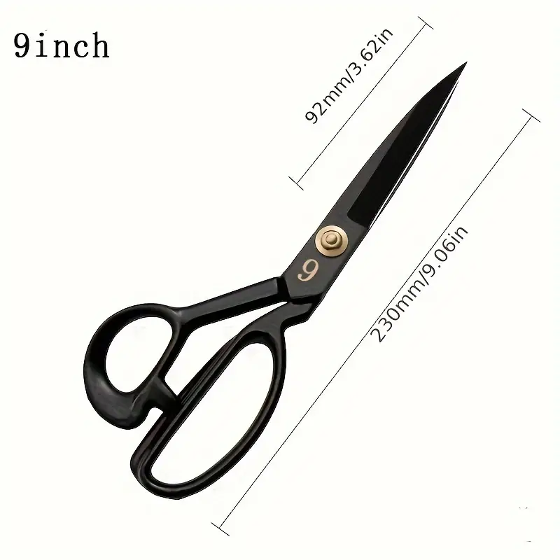 Left Handed Fabric Scissors 10in Professional Heavy Duty Dressmaking Shears  For Leather Sewing Embroidery Home Sewing Accessorie - AliExpress