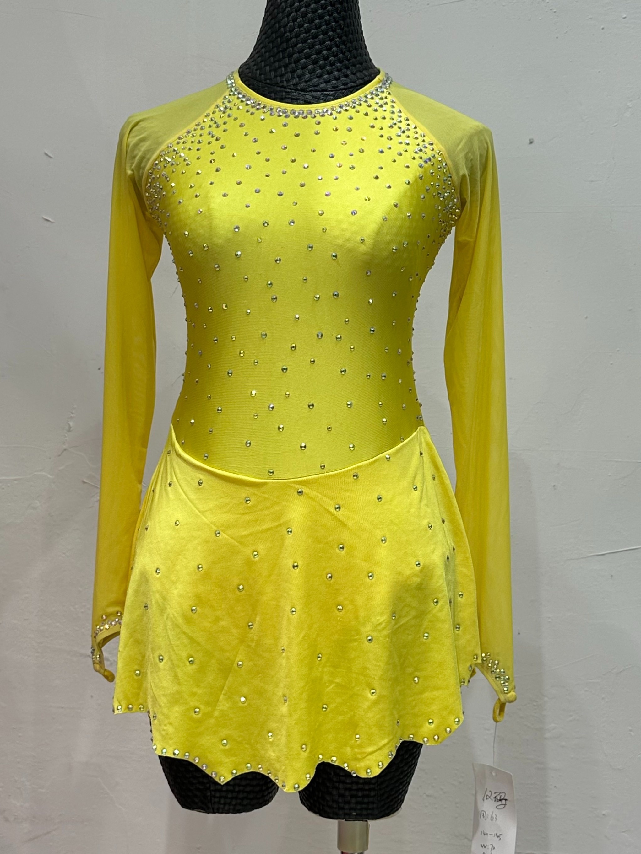 figure skating dress sold on Temu United States