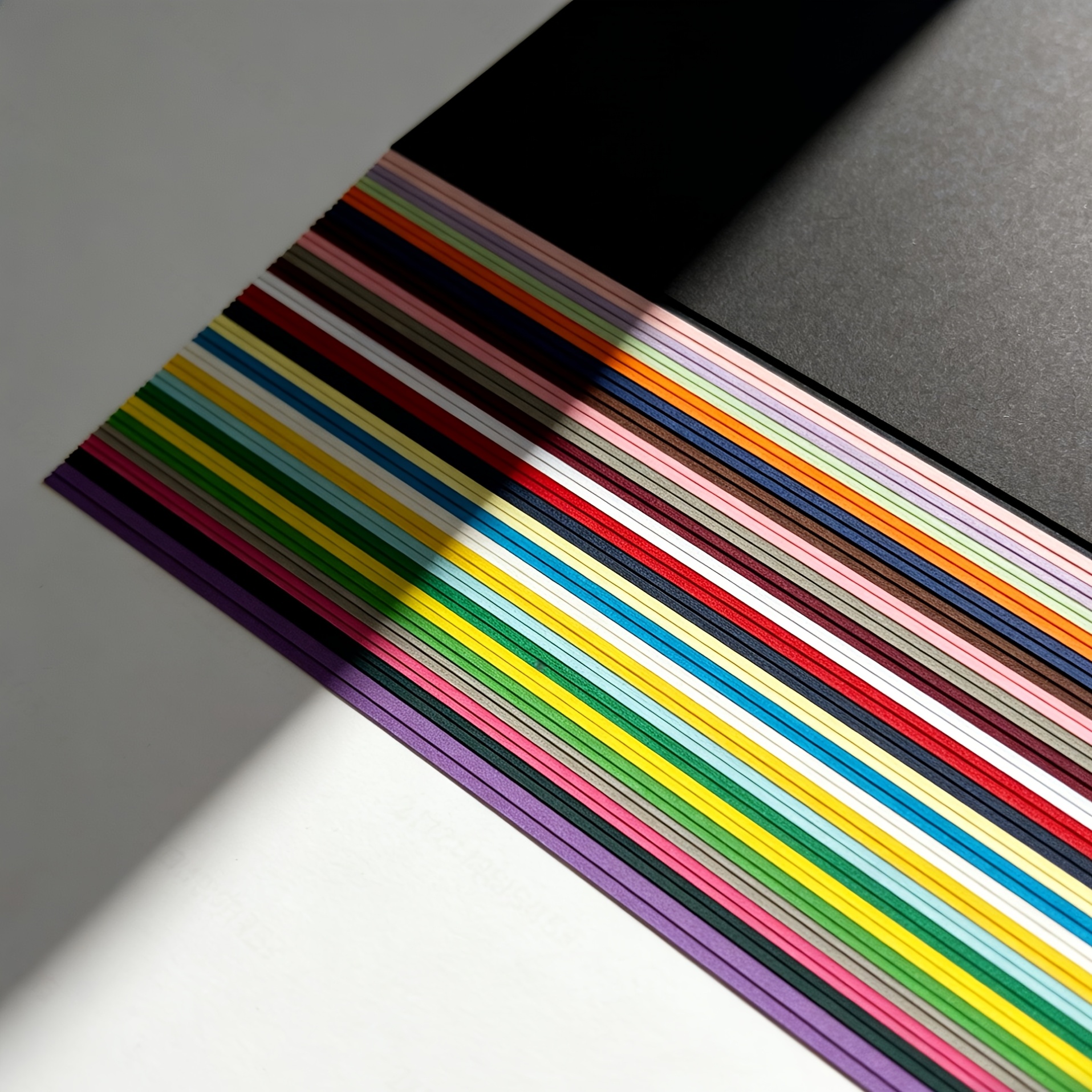 TEMU Random 23 Sheets Of Colored A4 Cardstock - Thick And Stiff Handmade Colored Paper, Solid Set, Suitable For Handcraft, Greeting Cards, Scrapbook