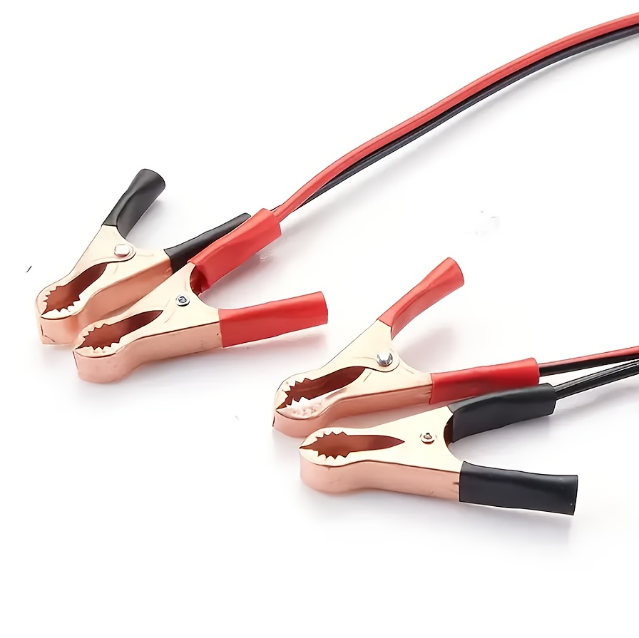 16awg car emergency   cable automotive battery booster jumper wire kit with   clips 6ft 13ft 20ft Product details 3