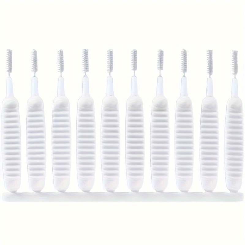 TEMU 10pcs/set Dust Plug And Cleaning Brush Kit For Computers, Laptops, Keyboards - Against Dust And