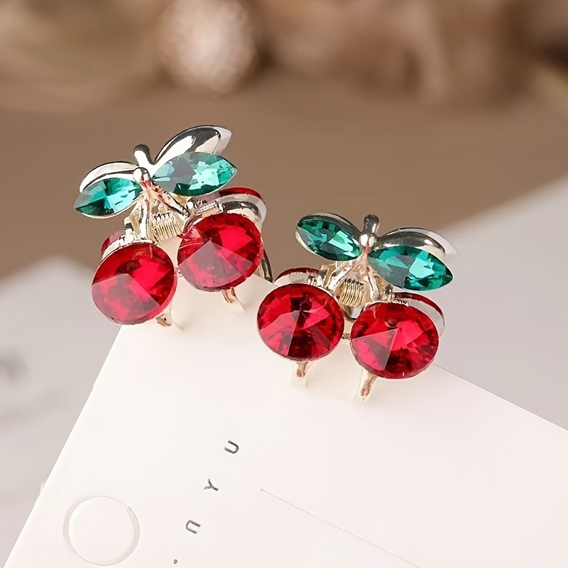 

- Red Accents - Alloy, Round For & Updos