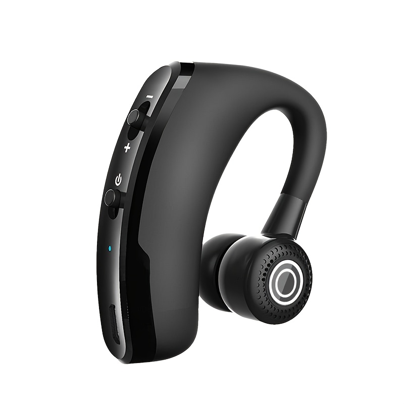 Business Wireless Headset | 180° Rotatable, Sweat-Proof, Clear HD Calls, Long 14H Talk Time, Lightweight Earphone for Driving, Work & Sports, Black