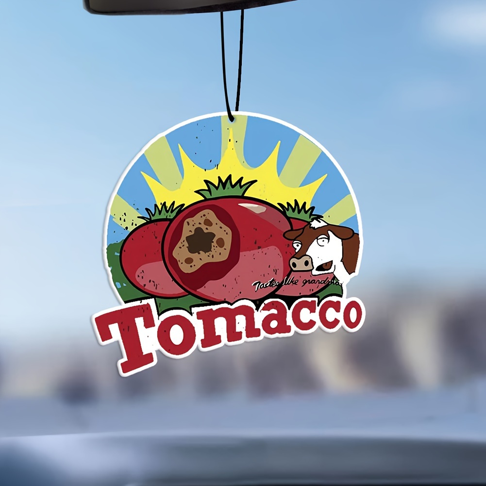 

-inspired Cartoon Car Air Freshener - Versatile Aromatherapy Tablet For Vehicles, Wardrobes & Rearview Mirror Decor