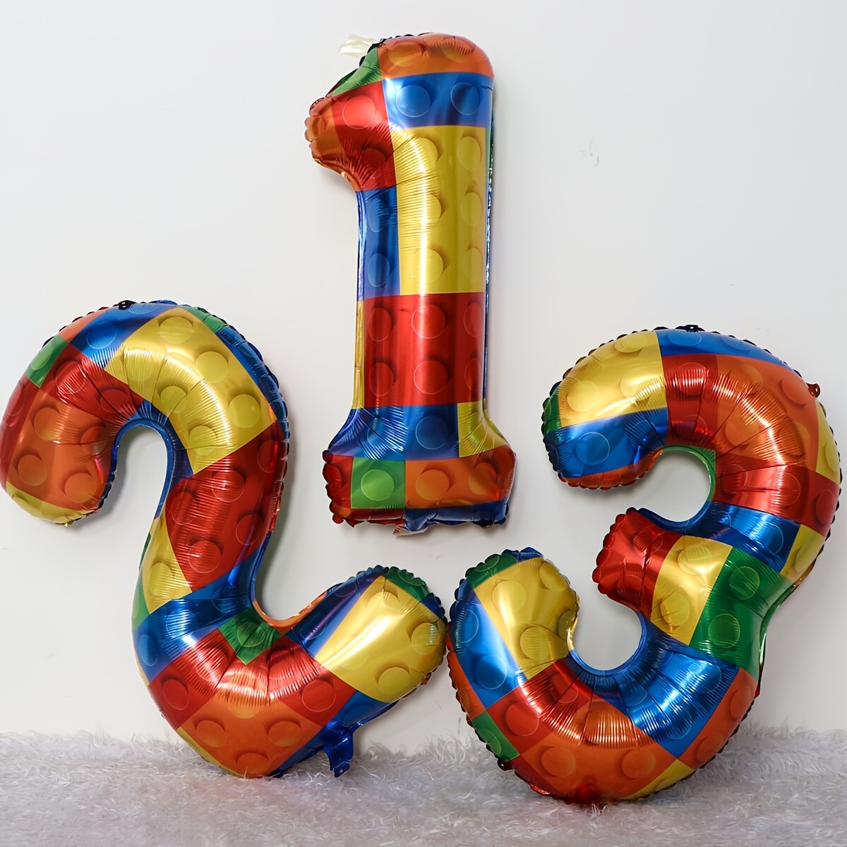 

32-inch Number Foil Balloon - Reusable, Birthdays, Anniversaries & More - Includes Multiple Components