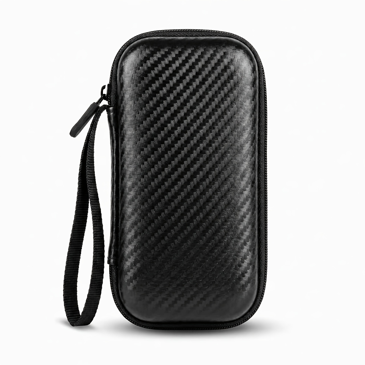 TEMU Sac de Rangement Portable Tressé en Paille 1/2 pièces Organisateur de Voyage pour Câbles Batteries Extérieures Écouteurs Accessoires