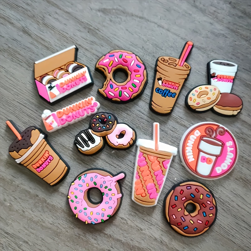 Image of Set Of 11 Cartoon-themed Shoe Charms, Perfect For Decorating Shoes, Sandals, Bracelets, And Wristbands; A Great Gift For Holiday Parties