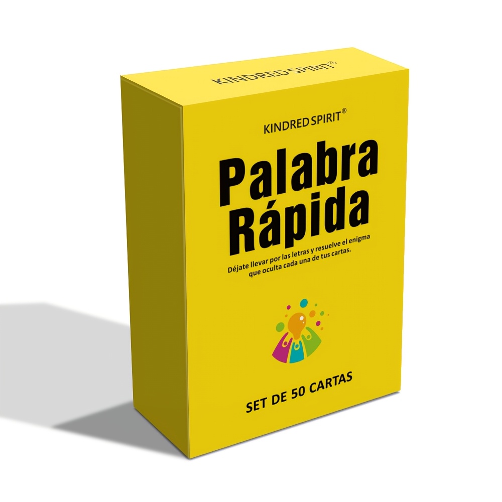 50 Spanish Quick Word Guessing Cards