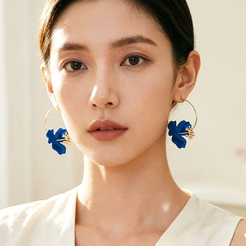 Bohemian Hoop Earrings for Women