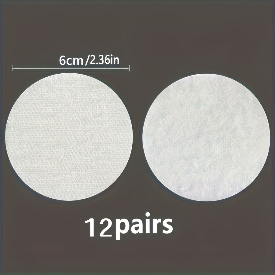TEMU 12 Pairs High-performance Anti-slip Grip Pads - Mattresses, Sofas, Furniture Protection - Strong Adhesive Side, No Residue, For Home, Office,