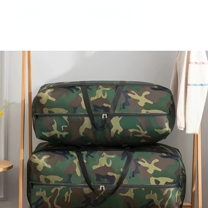 large capacity camouflage duffel bag multiple compartments Temu