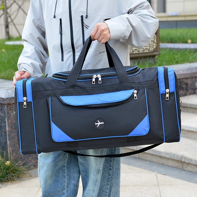 Foldable Travel Bag with Multi-Layer Pockets for Organisation