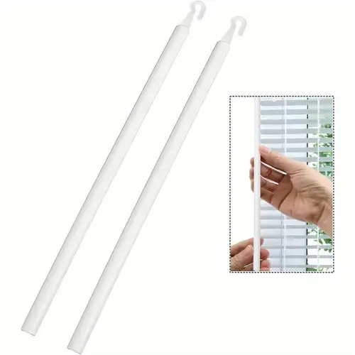 Window Tilt Rods Blind Stick 12 Inches s, Vertical Blinds Wand Replacement, White ...