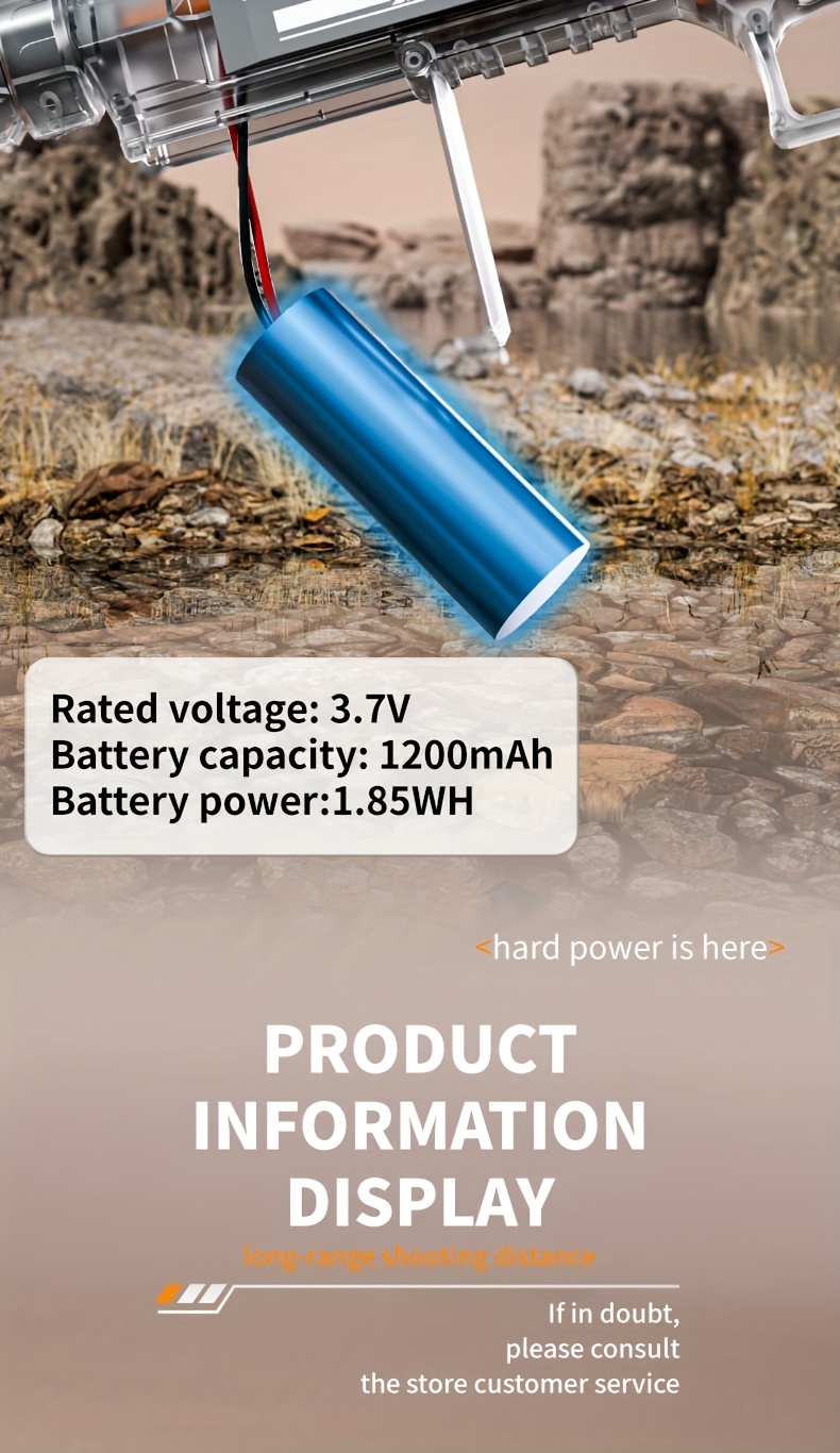 1/2 Pack Electric Water Guns for Adults And Kids, Automatic Water Spray Guns with Range Up to 32 Feet, Summer Outdoor Beach Swimming Super Water Gun Toys, Gift for 3 4 5 6 7 8 9 10 11 12 Years Old