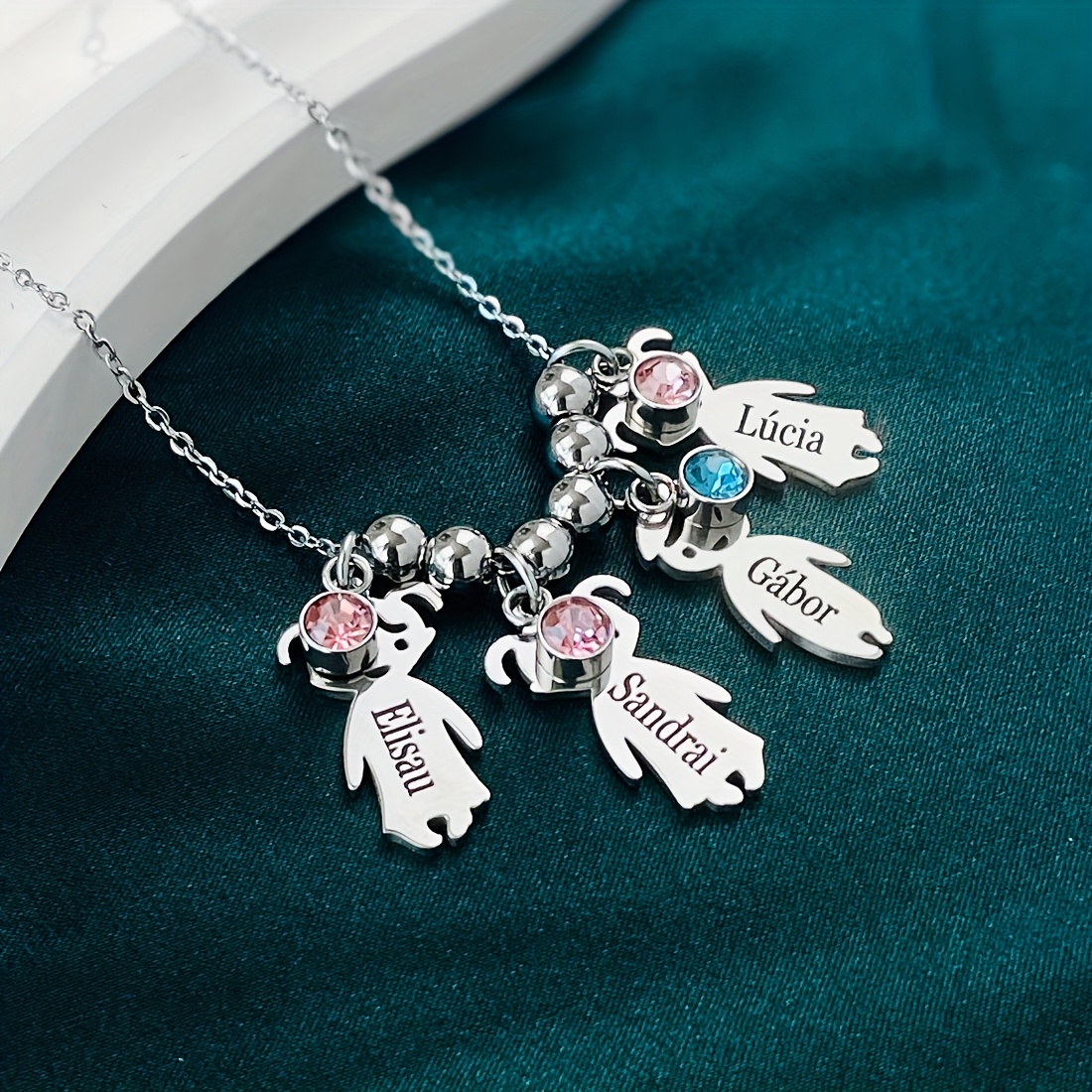 Personalized Engraved Name Necklace for Women