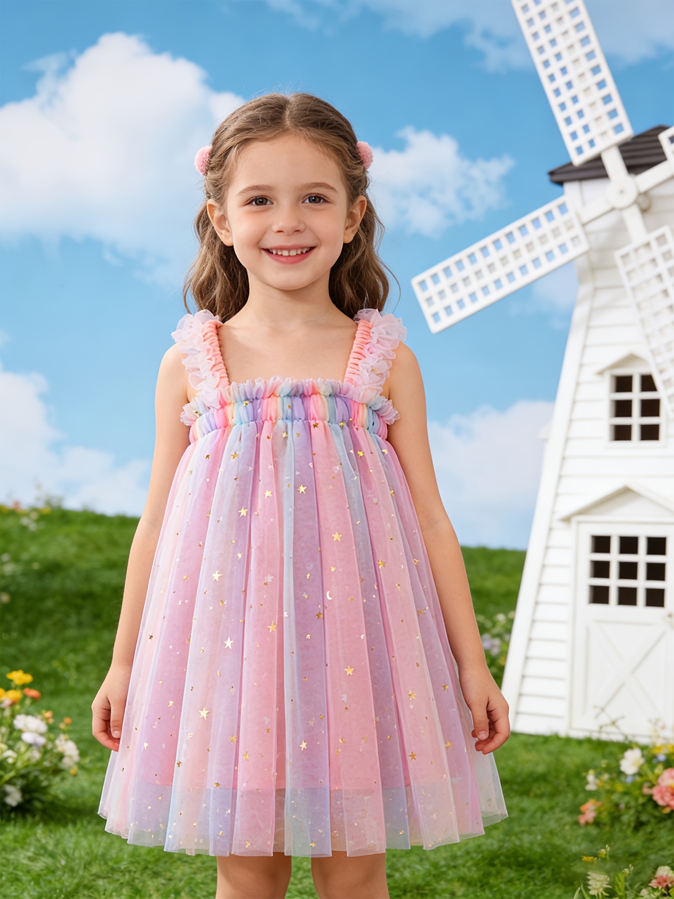 little girls party dress birthday dress graduation dress - Temu Oman