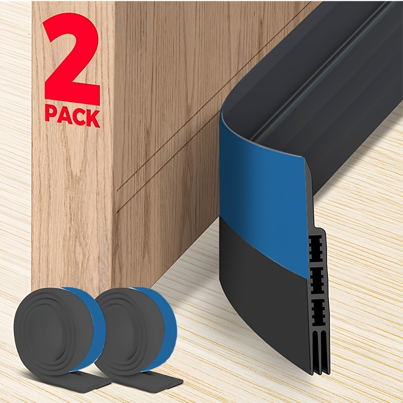 TEMU 2pcs Silicone Door Draft Stopper - 37