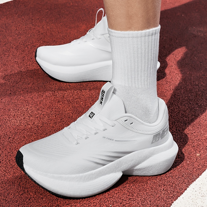 Lei Li Plaid | Flagship Platform Carbon Plate Racing Training Running Shoes for Men, Shock-Absorbing Rebound Sneakers