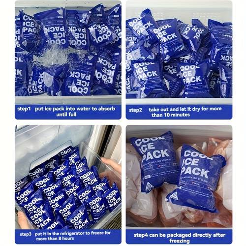 lunch bag ice packs cooler food ice packs 24 hour cooling leak proof reusable cold packs for and lunch boxes ultra thin durable gel freezer packs for beach travel and camping