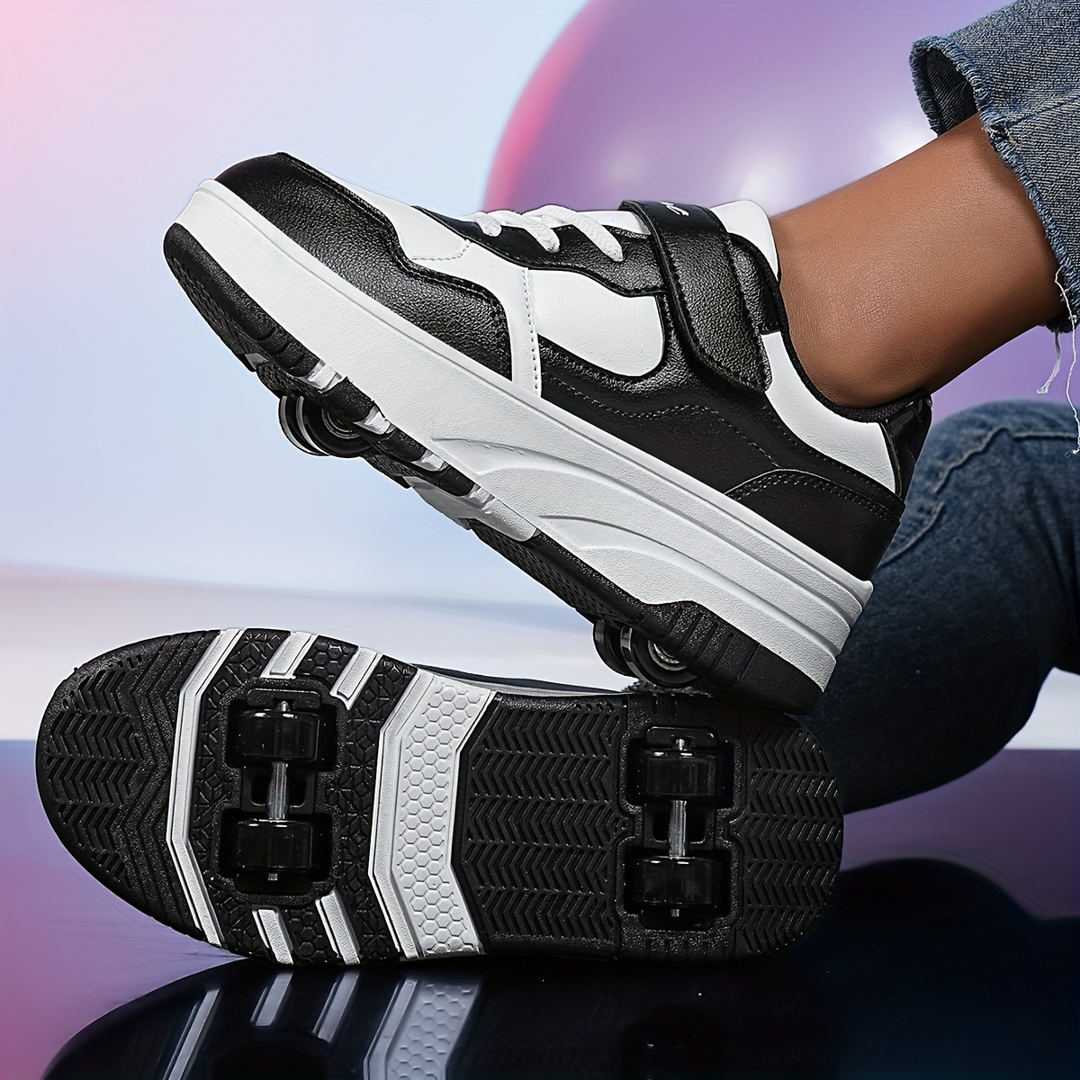 Nieuw trendy 1 paar meisjeskleurenblok