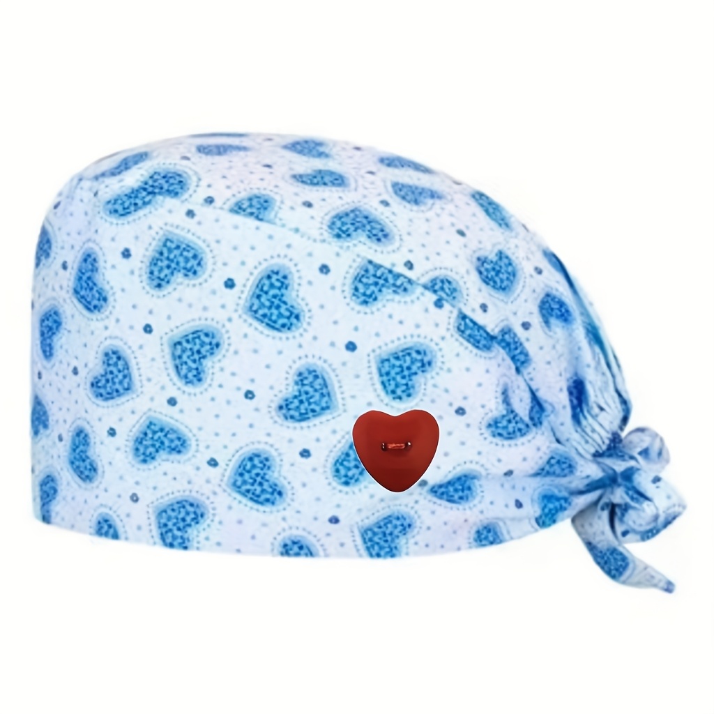 unisex adjustable print scrub cap dinosaur cat Temu Australia