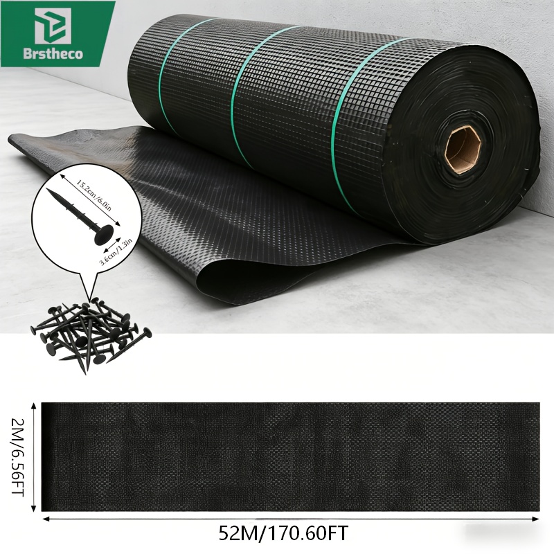 TEMU Toile de des ultra-résistante - Tissu durable en polypropylène (HDPP) de 120 G/M², mousse respirante et permeable à , pour la protection des