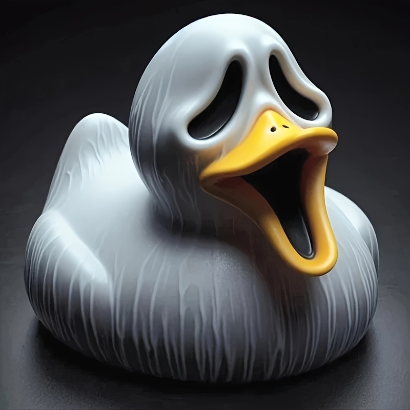 

Room Decor 1pc Horror Movie Series Evil Duck Figurine, Creative Gothic Decor, Quirky Tabletop Resin , Spooky Decorative Accessory For Party Display