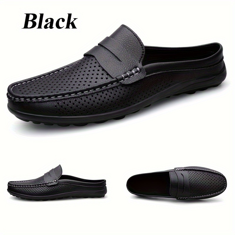 Dakaela Men's Casual Slip On Mesh Loafers Breathable Running Sneakers Summer Comfort Walking Shoes