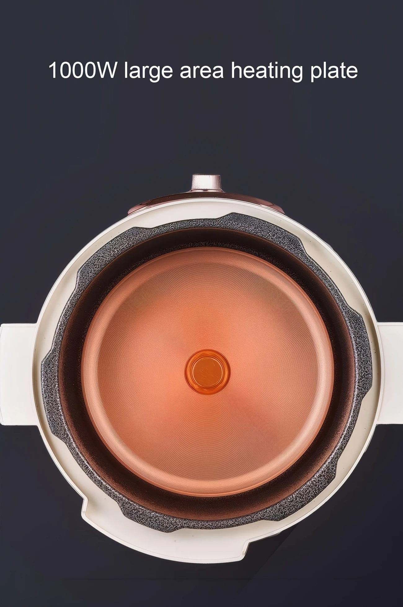 electric pressure cooker household duck double bladder pressure cooker 4 5 liter multifunctional rice cooker automatic intelligent hot pot cooking rice and soup steaming all in one details 4