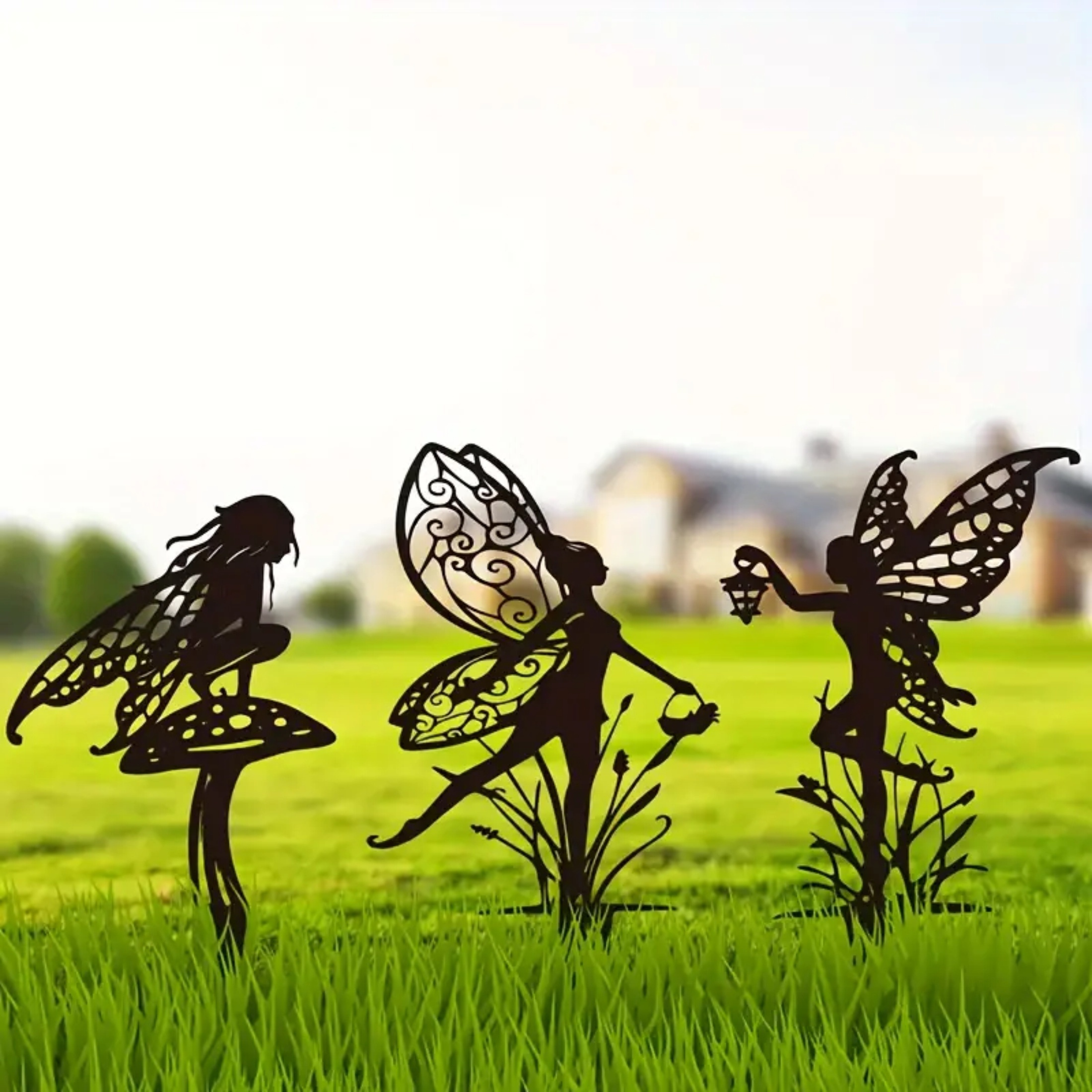

Metal Garden Fairies: Enchanting Metal Crafts For Your Lawn And Patio