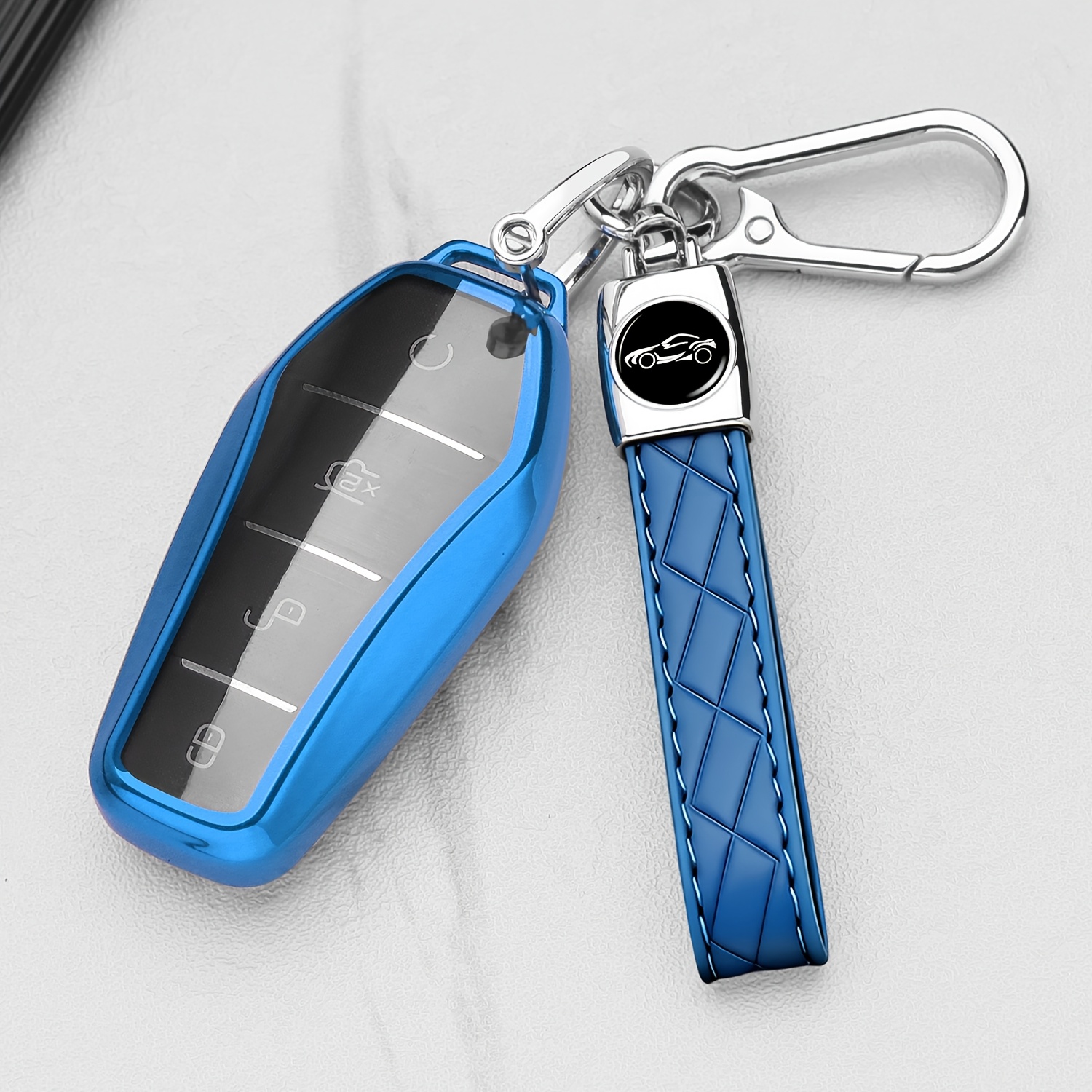 TEMU para Llavero de Vehículos BYD, con Material TPU , Compatible con Byd Qin PLUS, Han, , Destroyer, Yuan PLUS, Dolphin, Song Pro, Seal, Seagull,