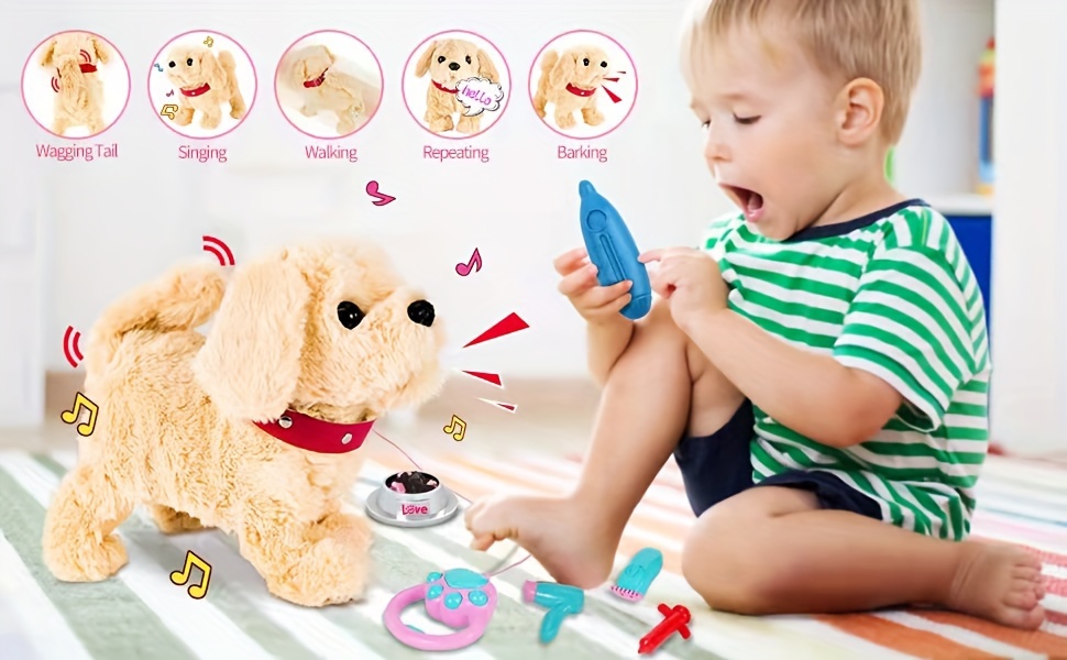 toy dog gifts kids puppy toys kids pet dog toys kids Temu